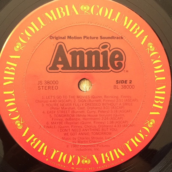 Annie - (Original Motion Soundtrack) Vinyl LP - Picture 5 of 5